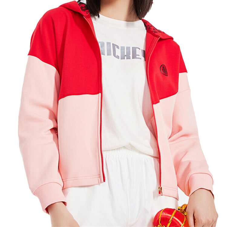 Li-Ning x Disney Loose Cardigan Red AWDQ004-2