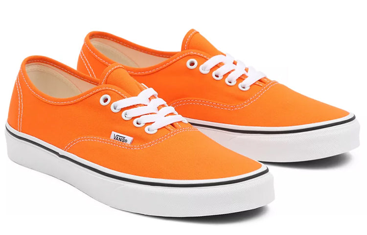 Vans Authentic Casual Fashion Skate Shoes Unisex Orange VN0A5KRDAVM