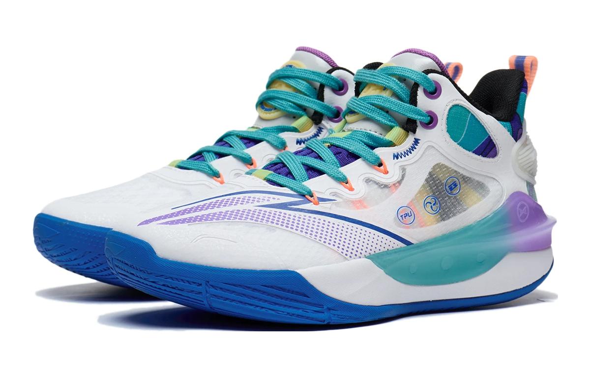 Li-Ning Pioneer Team 3.0 'White Blue Purple' YKBT026-43