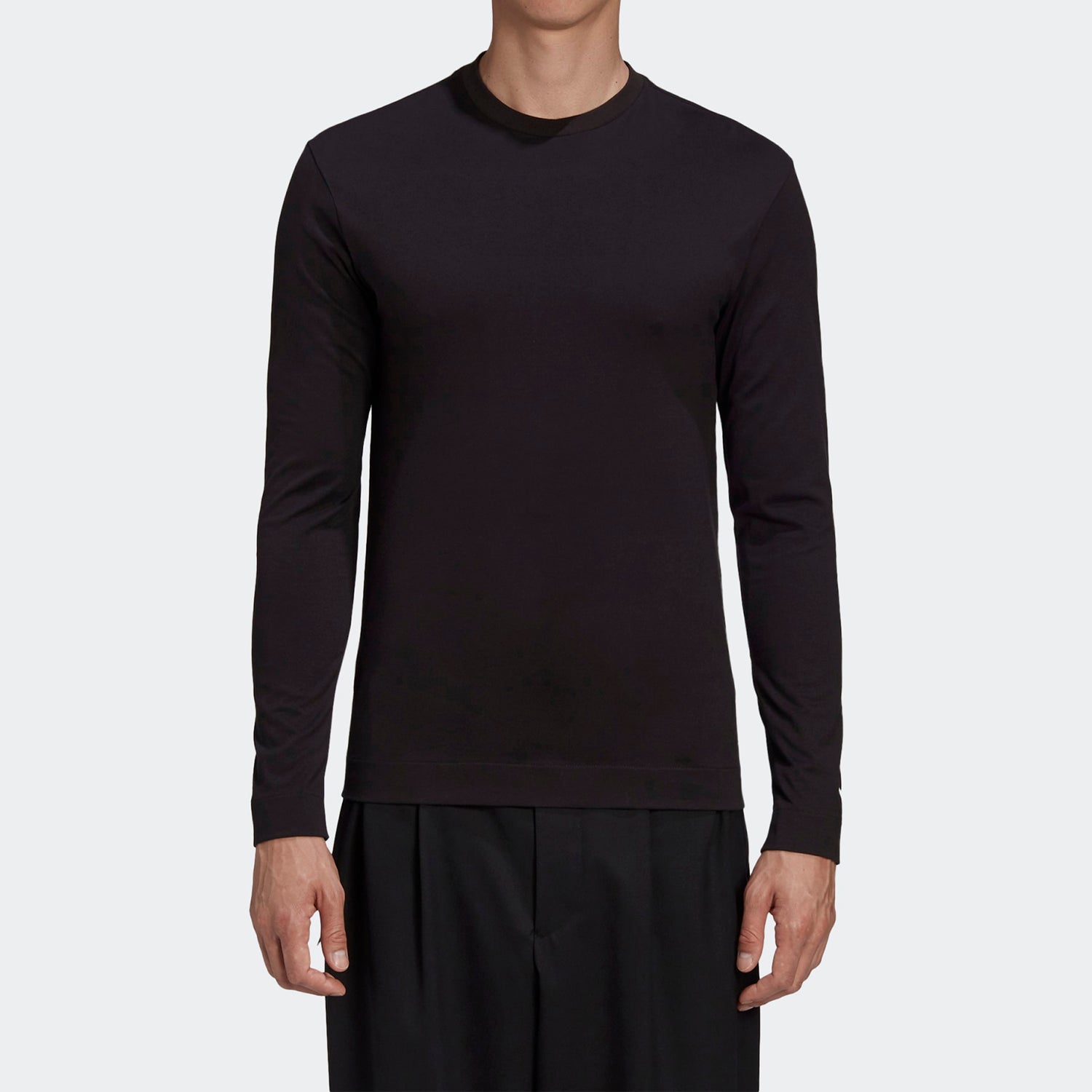 Men's Y-3 CH2 Back Alphabet Long Sleeves Black GK4369