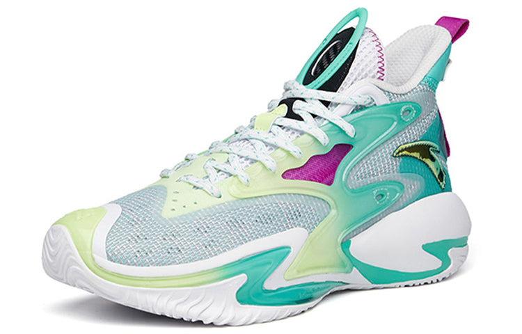ANTA Shock The Game 5 Mid 'White Green' 112131601-2