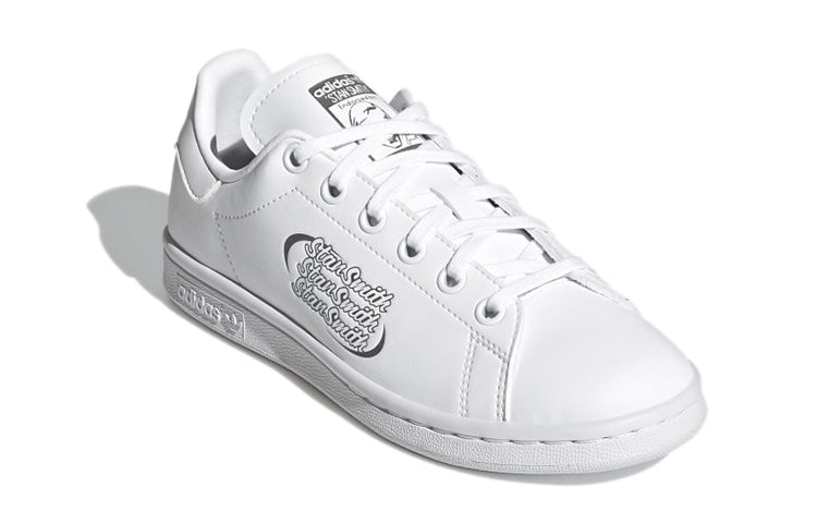 (GS) adidas originals Stan Smith J 'White Grey' FX5988