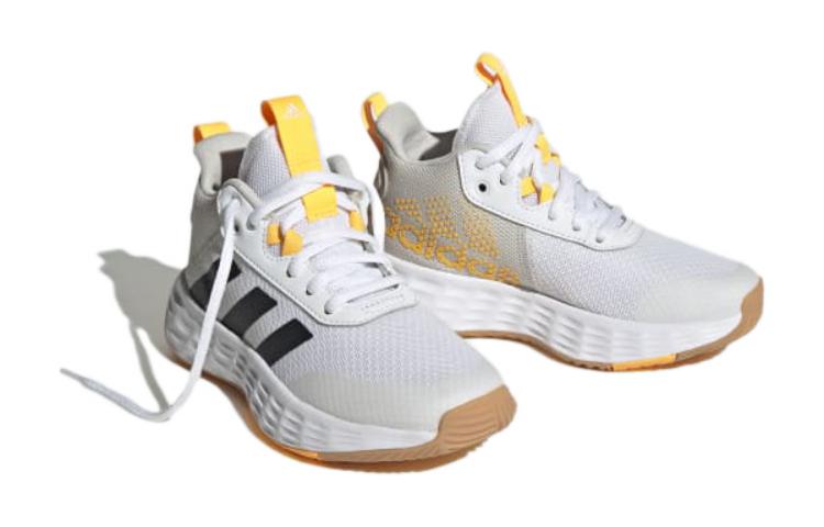 (GS) adidas Own The Game 2.0 J 'White Black Solar Gold' H06418