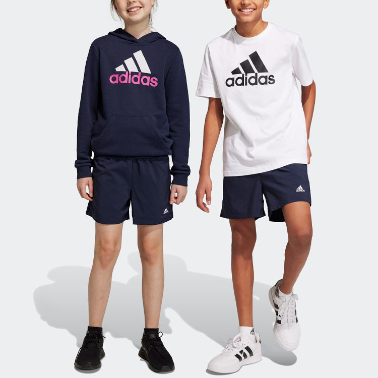 (GS) adidas Essentials Small Logo Chelsea Shorts 'Blue' HR6402