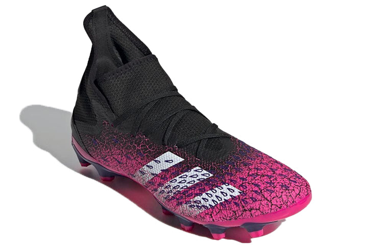 adidas Predator Freak.3 HG Hard Ground 'Black Pink' FW7515