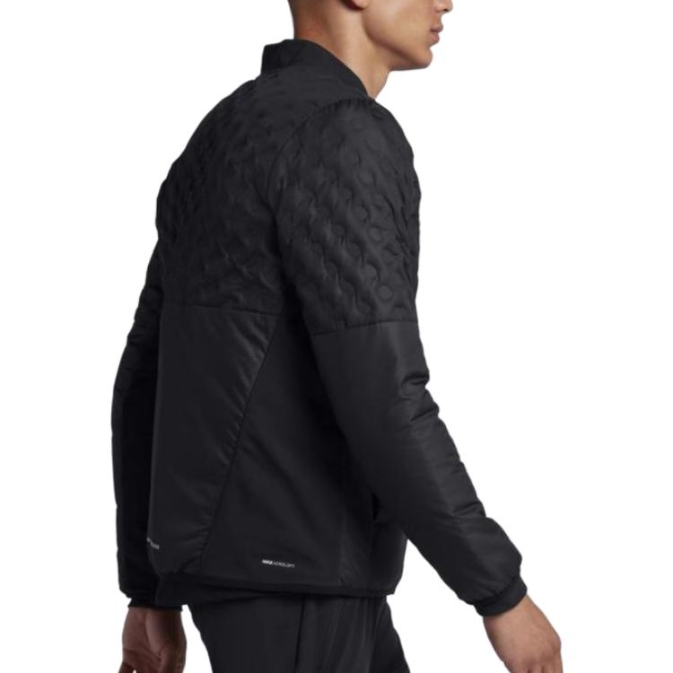 Nike Aeroloft Three-dimensional Honeycomb Down Jacket 'Black' 928506-010