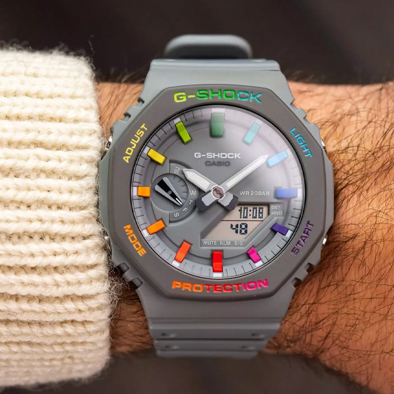 CASIO G-Shock Analog-Digital 'Grey' GA-2100-1AERD