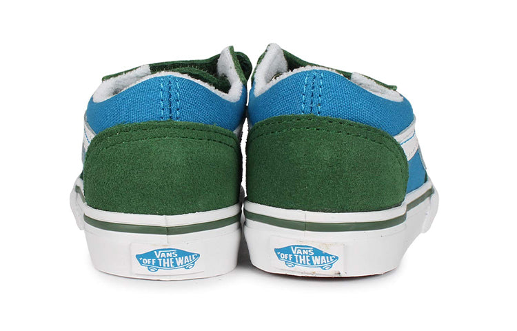(TD) Vans Old Skool V '2 Tone - Mediterranean Blue Greener Pastures' VN0A38JNWK9