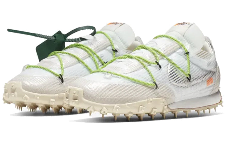 (WMNS)Nike x Off-White Waffle Racer 'Electric Green' CD8180-100
