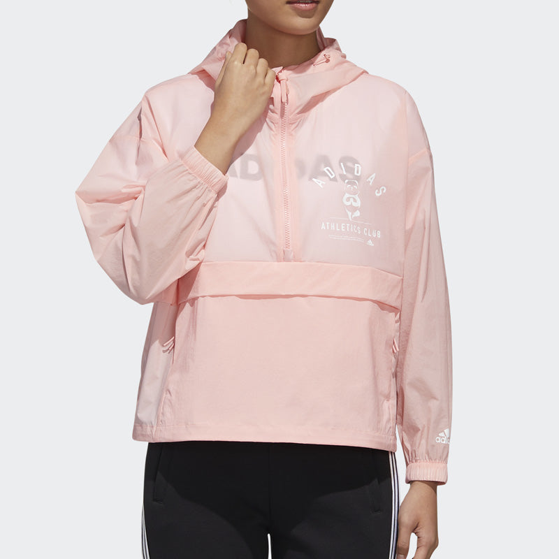 (WMNS) adidas PANDA ANORAK Sports Jacket Pink GL5631