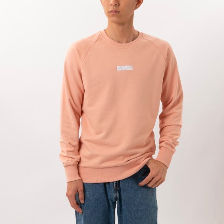 PUMA Street Style Long Sleeves Sweatshirts 'Pink White' 597358-70