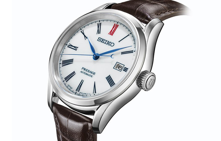 Men's SEIKO Presage Series Business Watch 6R Movement Dial Belt Mechanical Watch SPB095J1