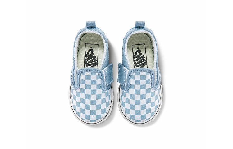 Vans Slip-On Low Tops Casual Skateboarding Shoes Blue VN0A5EFKBD2