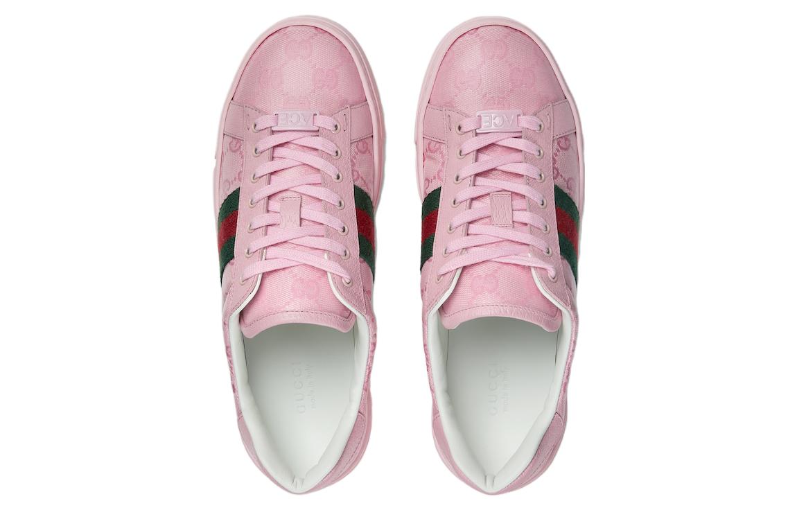 (WMNS) Gucci Ace sneaker with Web 'Pink' 760774-FACRF-5856