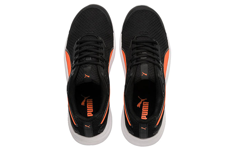 PUMA Escaper Pro Low Running Shoes Black/Orange/White 364259-12