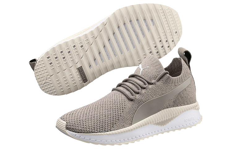 PUMA Tsugi Apex Evoknit Low Running Shoes Brown/White 366432-04