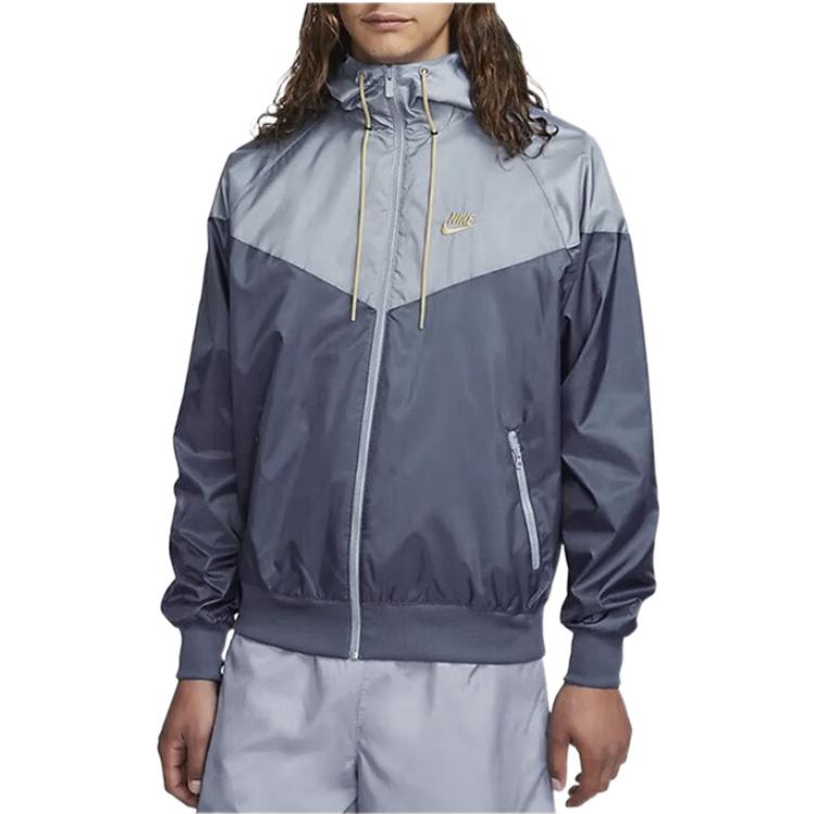 Nike Sportswear Windrunner Hooded Jacket 'Blue Grey' DA0001-491