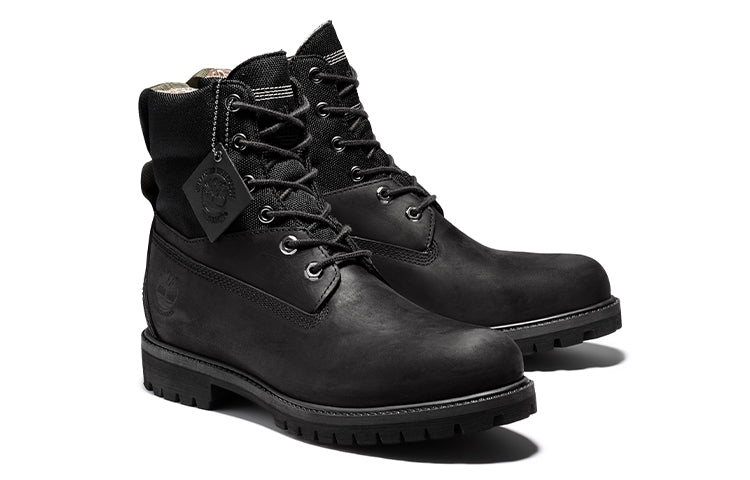 Timberland BOOTS 6 Inch Treadlight Waterproof ReBOTL 'Black Green' A2DTU001