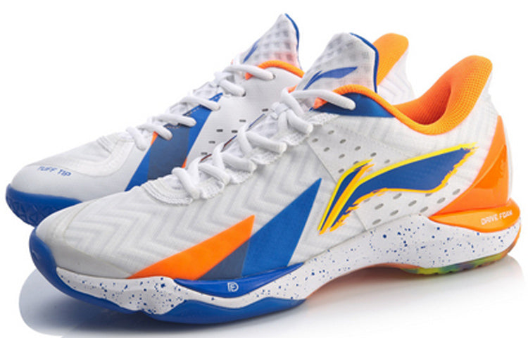 Li-Ning Dagger 3 'White Blue Orange' AYAQ007-1