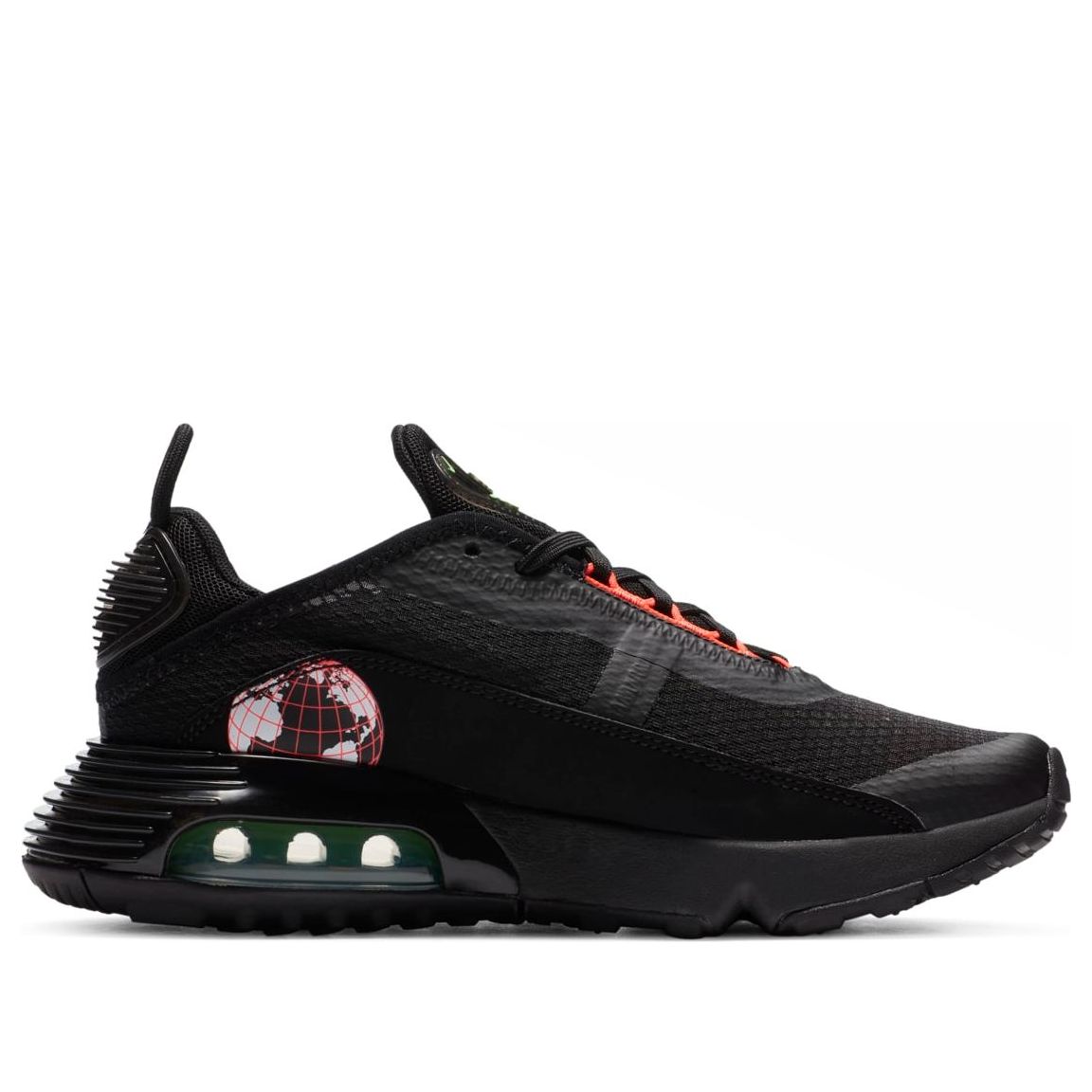 (GS) Nike Air Max 2090 'Black Green Strike Crimson' DB2618-001