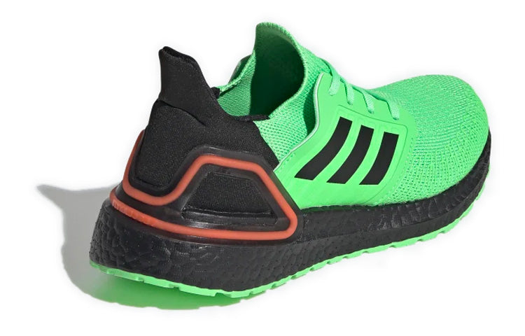 (GS) adidas UltraBoost 20 Big Kids 'Shock Lime' EG4859