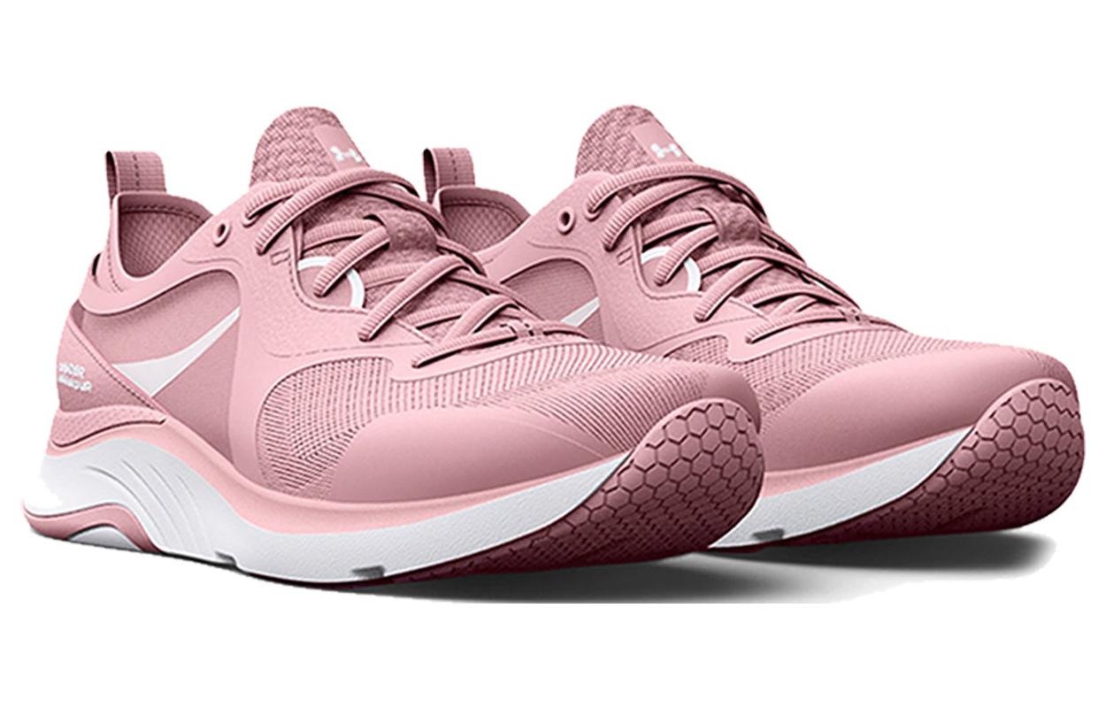 (WMNS) Under Armour HOVR Omnia 'Prime Pink White' 3025054-603