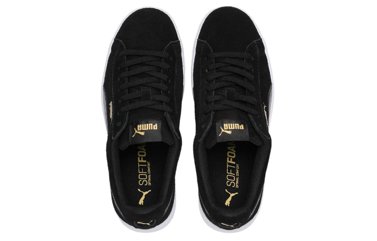 (WMNS) PUMA Vikky Stacked Casual Board Shoes Black 369144-02