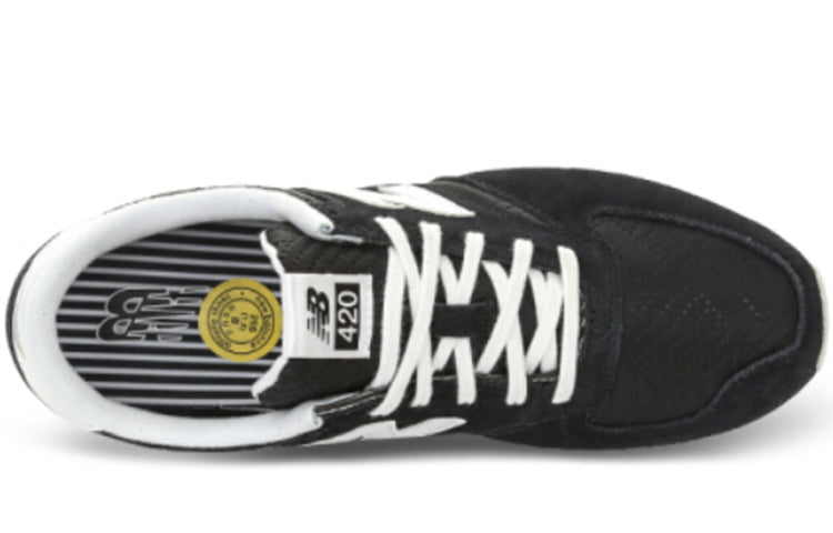 (WMNS) New Balance 420 B Running Lifestyle Shoes Black WL420NPF