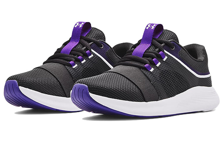 (WMNS) Under Armour Charged Breathe Bliss 'Jet Grey Grape' 3024148-103