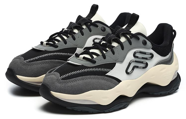 FILA FUSION Cheese Sneakers 'Grey Black' T12M241103FSB