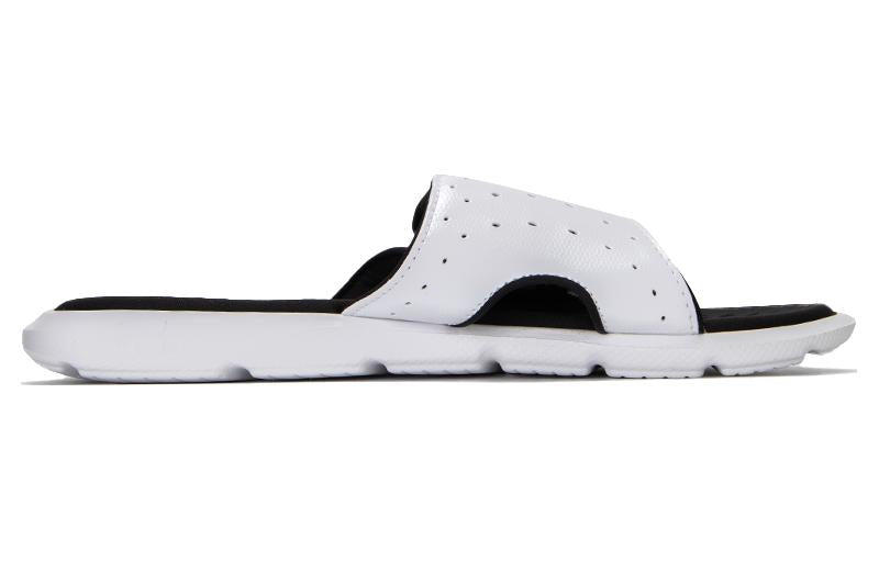 (WMNS) Under Armour Ignite Pro Slide 'White Black' 3026027-101