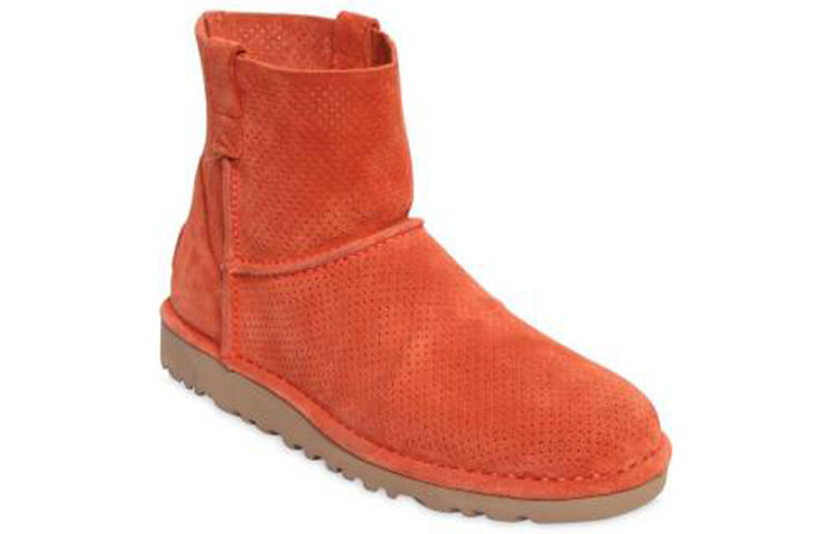(WMNS) UGG Classic Unlined Mini Perf Fire Opal 1016852-LFL