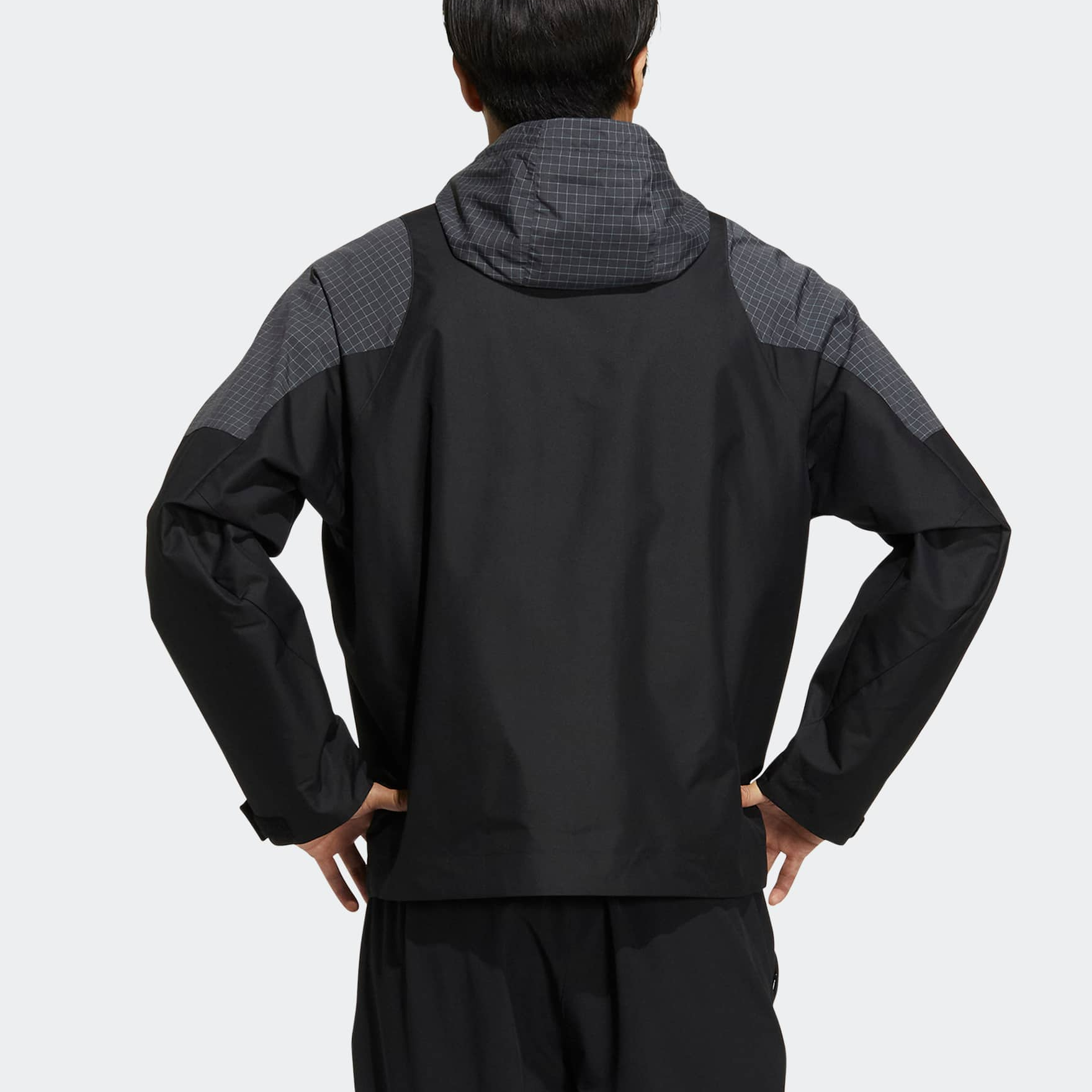 adidas Th Vis Wvjkt Hooded Jacket 'Brown White' HN9041