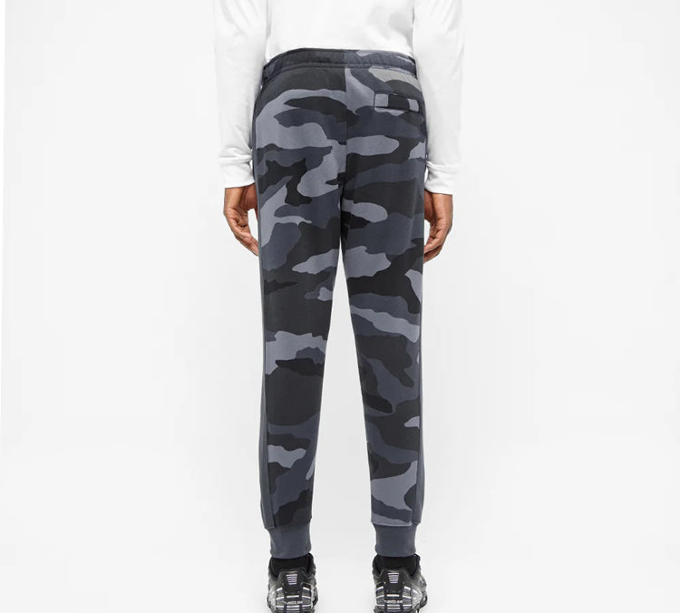 Nike Camouflage Printing jogging Long Pants Black White Camouflage  BV3628-022