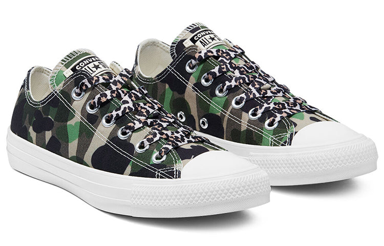 (WMNS) Converse Chuck Taylor All Star Low Top Camo-Green 570780C