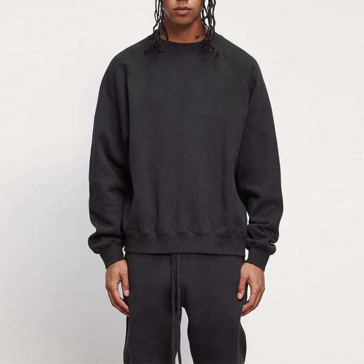 Fear of God Essentials FW20 Core Crew Neck Sweatshirt 'Black' FOG-FW20-299