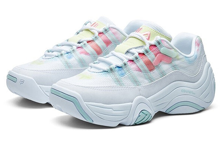 (WMNS) Fila Fusion Shoes 'White Yellow' T12W121201FWY