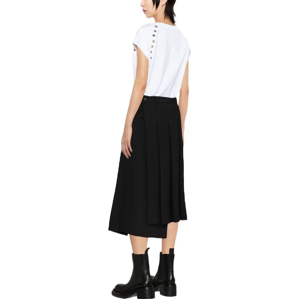 (WMNS) Alexander McQueen Eyelet T-shirt 'Optical White' 728153-QLAB7-9000