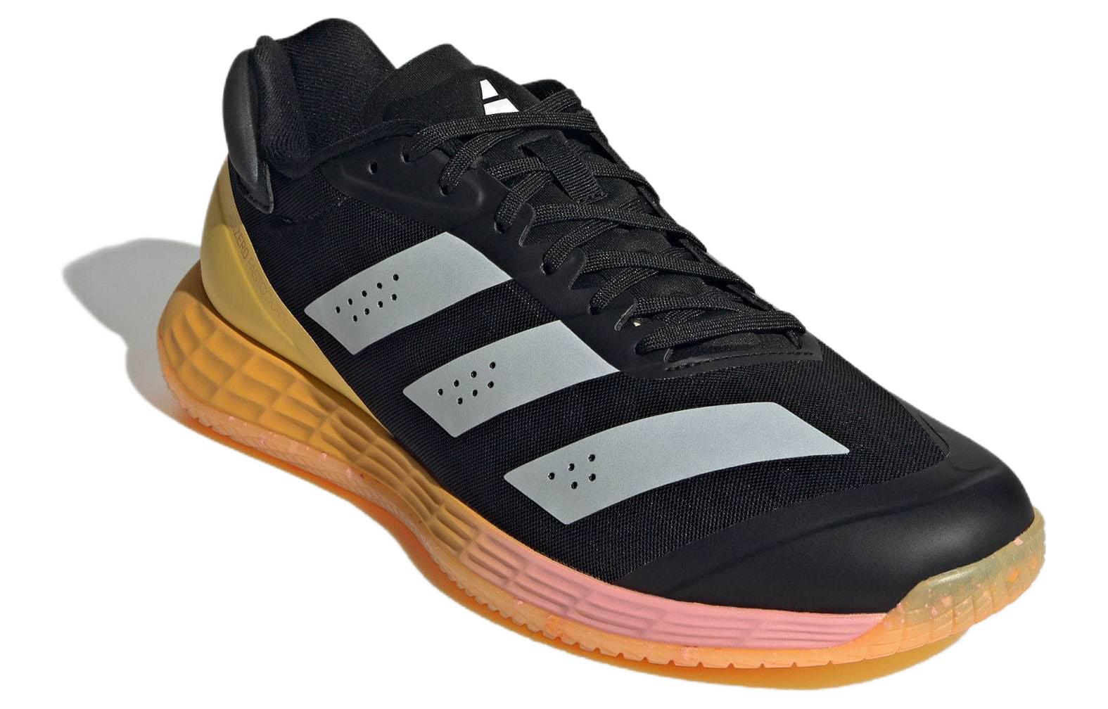 adidas Adizero Fastcourt 'Black Yellow' IF0533