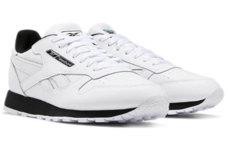 Reebok Classic Leather 'White Black Silvmt' EG3621