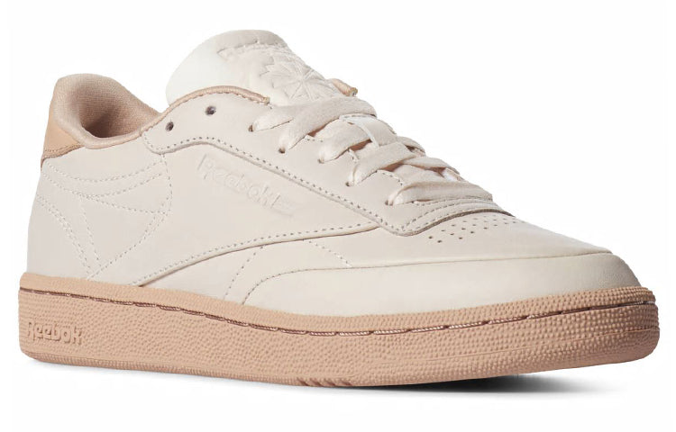 (WMNS) Reebok Club C 85 Low Tops Casual Skateboarding Shoes Pink CN8644
