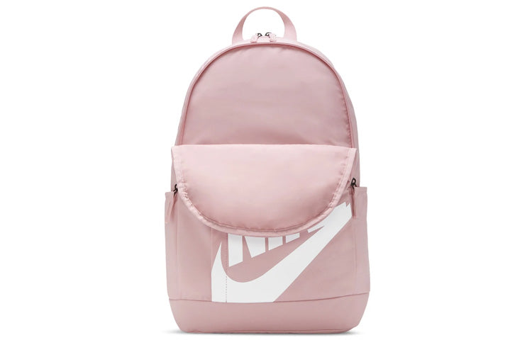 Nike Elemental Backpack Basic Large logo Student schoolbag Sakura Pink DD0559-630