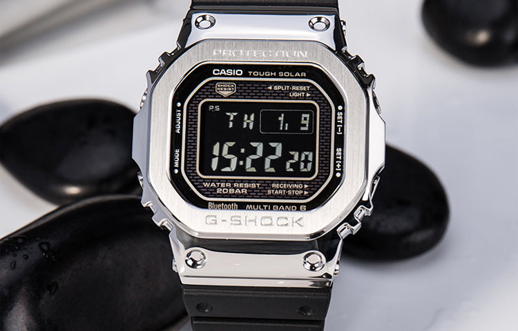 CASIO G-Shock Full Metal 'Black Silver' GMW-B5000-1