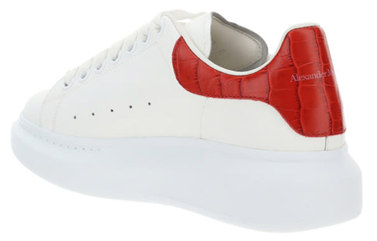 Alexander McQueen Oversized Sneaker 'White Red' 625162WIAFX9676