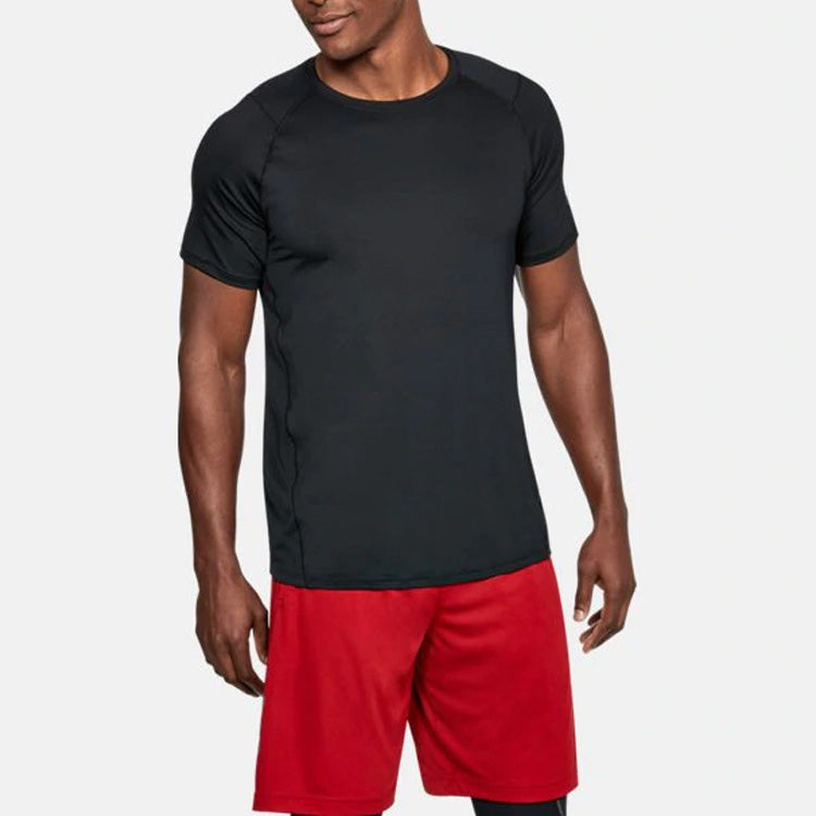 Men's Under Armour UA MK-1 Short Sleeve Sports Tops Black 1306428-001