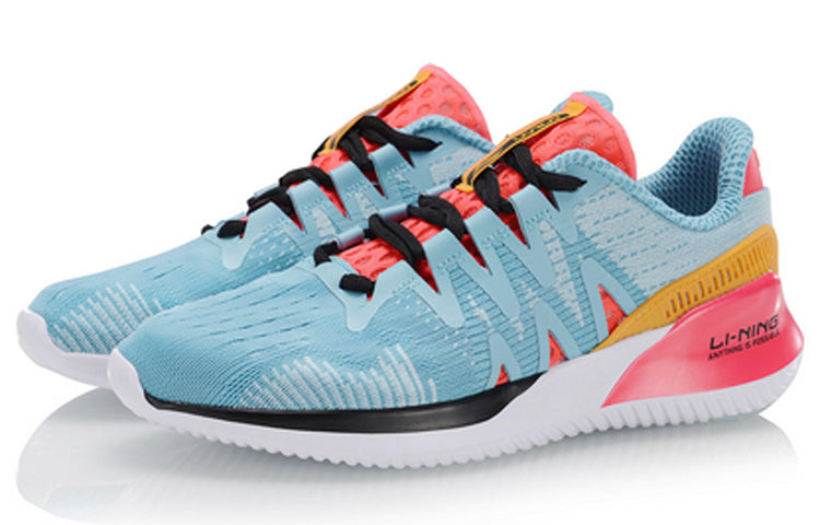 (WMNS) Li-Ning Crazy Run X 'Blue Red' ARHP044-1