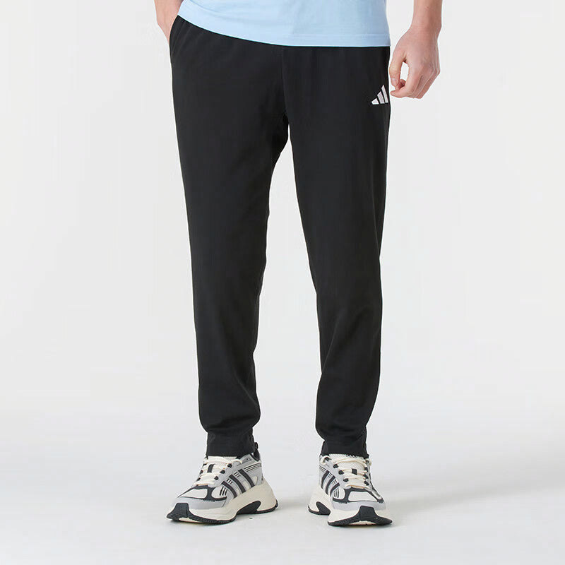 adidas Casual Pants Asia Sizing 'Black White' JY8568
