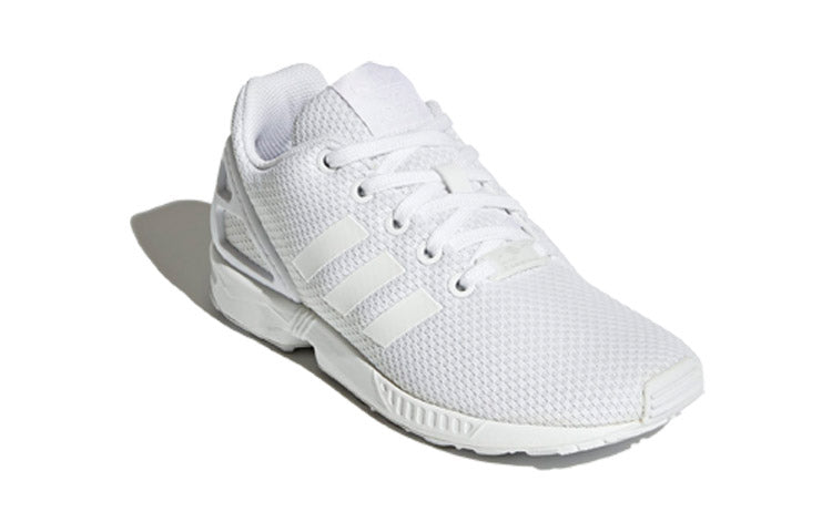 (GS) adidas ZX Flux J 'Triple White' S81421