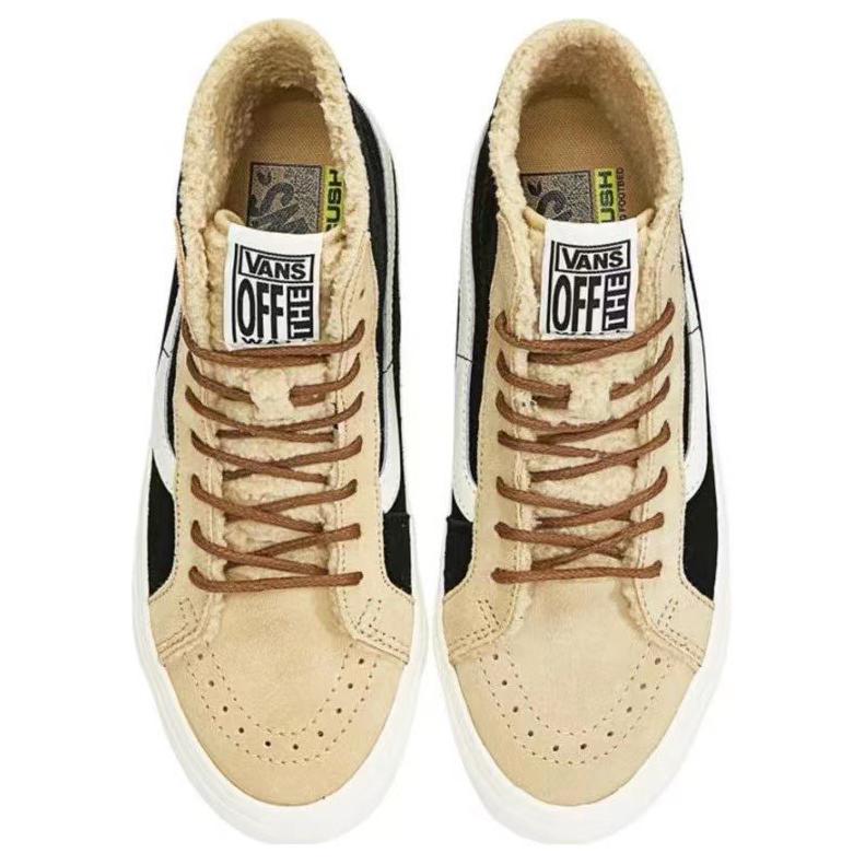 Vans Sk8-Hi 38 Decon VR3 SF Sherpa 'Tan Black' VN0A4BX6Y3U