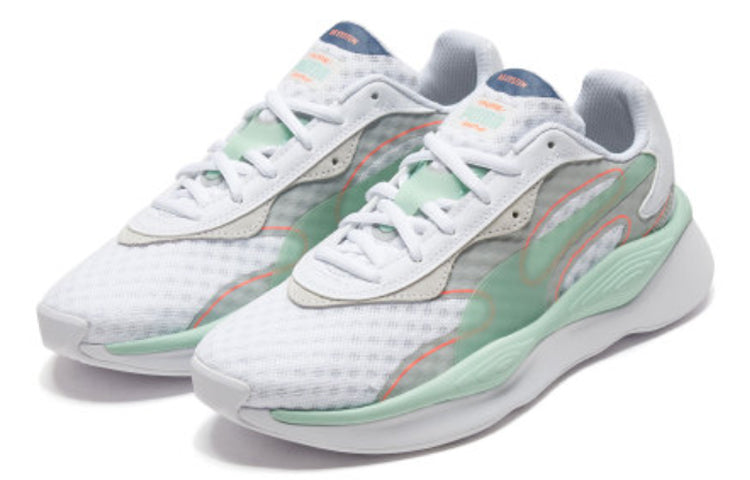PUMA Rs-pure Vision Low Top Shoes/Sneakers White Green 371157-02